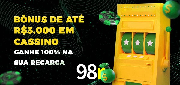 98r melhor bônus de depósito