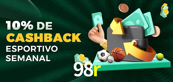 10% de bônus de cashback na 98r